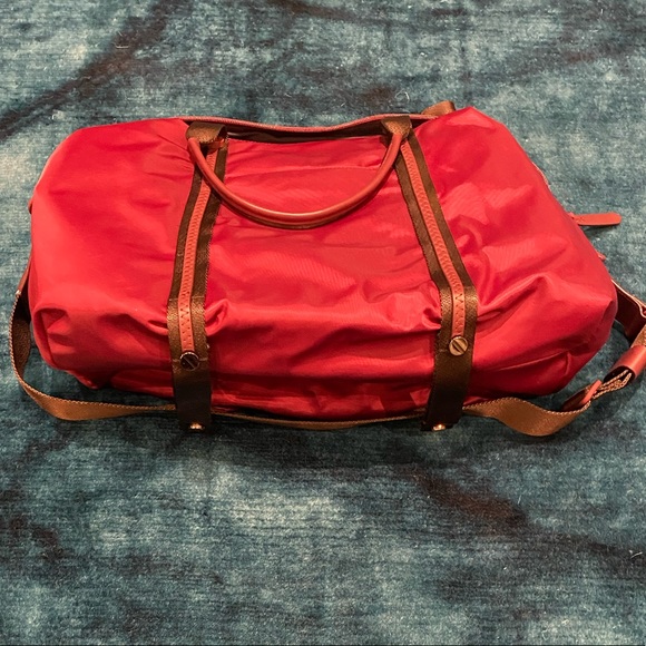 Cole Haan ZEROGRAND Wine/Burgundy handbag - Picture 8 of 9